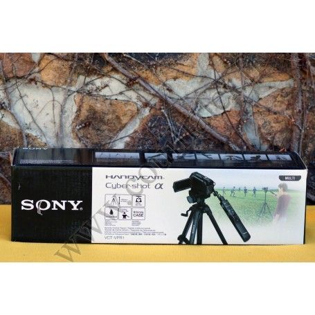 Trépied Sony VCT-VPR1 - Télécommande prise MIS Multi-Interface Shoe, Niveau à bulle, Téléscopique - Handycam Cyber-shot - Son...