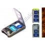 Étui carte-mémoire rigide Gepe Card Safe Mini Ice Blue 3853-02 - Gepe Card Safe Mini Ice Blue 3853-02