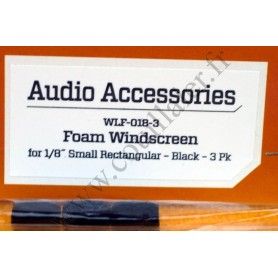 Kit Bonnettes Microphone Auray WLF-018-3 pour Sony ECM-77 - Auray WLF-018-3