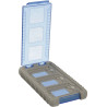 Memory Card storage Box Gepe Card Safe Mini Ice Blue 3853-02 - Gepe Card Safe Mini Ice Blue 3853-02