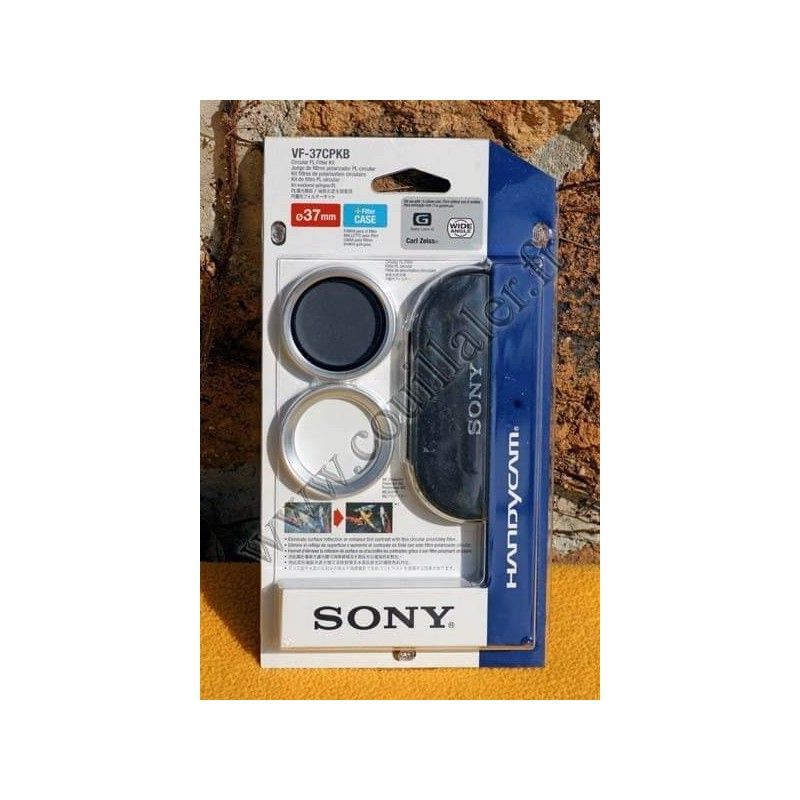 Polarizing Filter kit Sony VF-37CPKB - Protection lens Camcorder 37mm - Sony VF-37CPKB