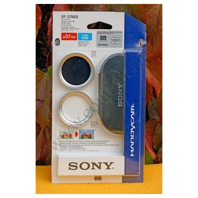 Kit Filtres Neutres Sony VF-37NKB - Protection Objectif Caméscope 37mm - Sony VF-37NKB
