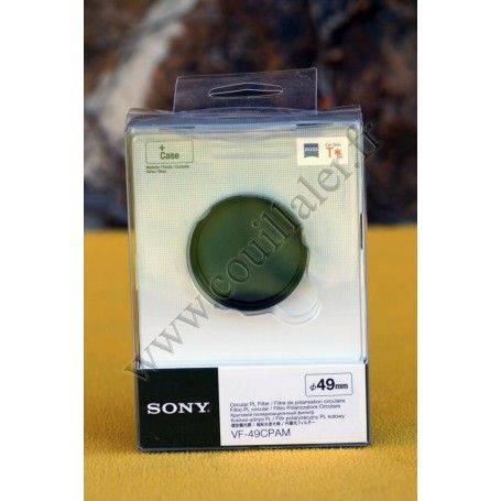 Filtre polarisant Sony VF-49CPAM - 49mm - Multicouche Circulaire - Sony VF-49CPAM