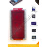 Étui carte-mémoire Gepe Card Safe Mini Rosso 3853-03 - MS DUO SD MiniSD xD MMC - Gepe Card Safe Mini Rosso 3853-03