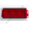 Étui carte-mémoire Gepe Card Safe Mini Rosso 3853-03 - MS DUO SD MiniSD xD MMC - Gepe Card Safe Mini Rosso 3853-03