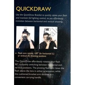 Vello CB-100 QuickDraw Rotating Flash Bracket - Flash support - Vello CB-100