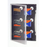 Memory Card storage Box Gepe Card Safe Store CF 3021 - 6 CF Compact Flash - Gepe Card Safe Store CF 3021