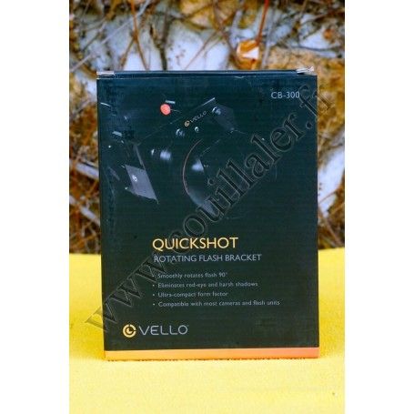 Poignée Vello CB-300 - Support rotatif Flash, Appareil-photo - Paysage, portrait - Vello CB-300