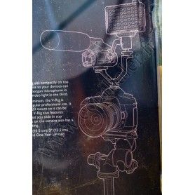 Support Vello CB-465 - Microphone, Flash, Wireless kit - Vello CB-465