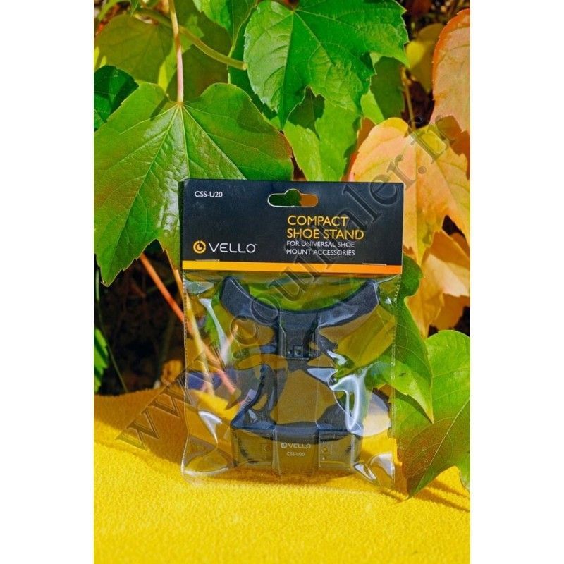 Flash Shoe Stand Vello CSS-U20 - Stable et robust - Tripod Compatible - Vello CSS-U20