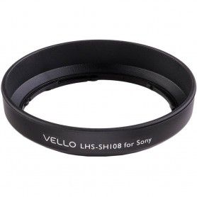 Pare-soleil Vello LHS-SH108 pour les objectifs Sony SAL-1855, SAL-18552 & SAL-1870 - Vello LHS-SH108