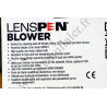 Air blower Lenspen HB-1 - Cleaning tool for photo & video devices - Double valve - Hurricane Blower - Lenspen HB-1