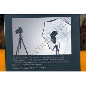Vello OCS-SMI33 Off-Camera TTL Flash Cord for Sony Cameras with Multi-Interface Shoe (33') - 10m - Vello OCS-SMI33