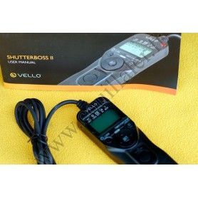 Remote Vello RC-S2II - Intervalometer for Sony Multi-Terminal - Camcorder Handycam, Alpha DSLR, Nex, Cyber-shot - Vello RC-S2II