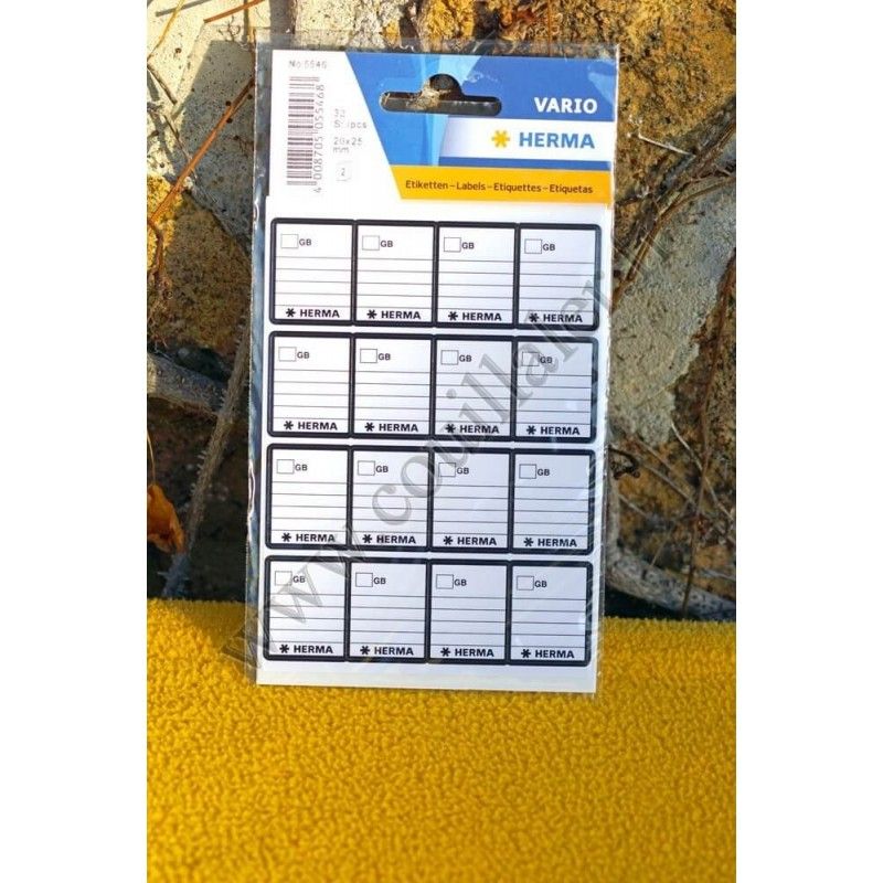 Herma 32 étiquettes 20x25mm 5546 - Herma 32 étiquettes 20x25mm 5546 Herma 32 étiquettes 20x25mm 5546 - Herma 32 étiquettes 20x25mm 5546