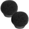 Microphone Foam Windshield Kit Auray WLF-EC44-2 for Sony ECM-44BMP - Auray WLF-EC44-2