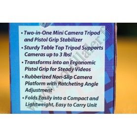 Vidpro TT-4 Tabletop Tripod & Handgrip - VidPro TT-4