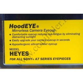 Oeilleton Hoodman HoodEYE HEYES pour Sony Alpha a7 Série, a9 et SLT-A99 - Hoodman HoodEYE HEYES