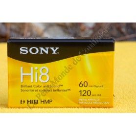 Hi8 Tape Sony 6120HMPR/4 - 120min - Digital8 - Metal Particle - PAL NTSC - Sony 6120HMPR