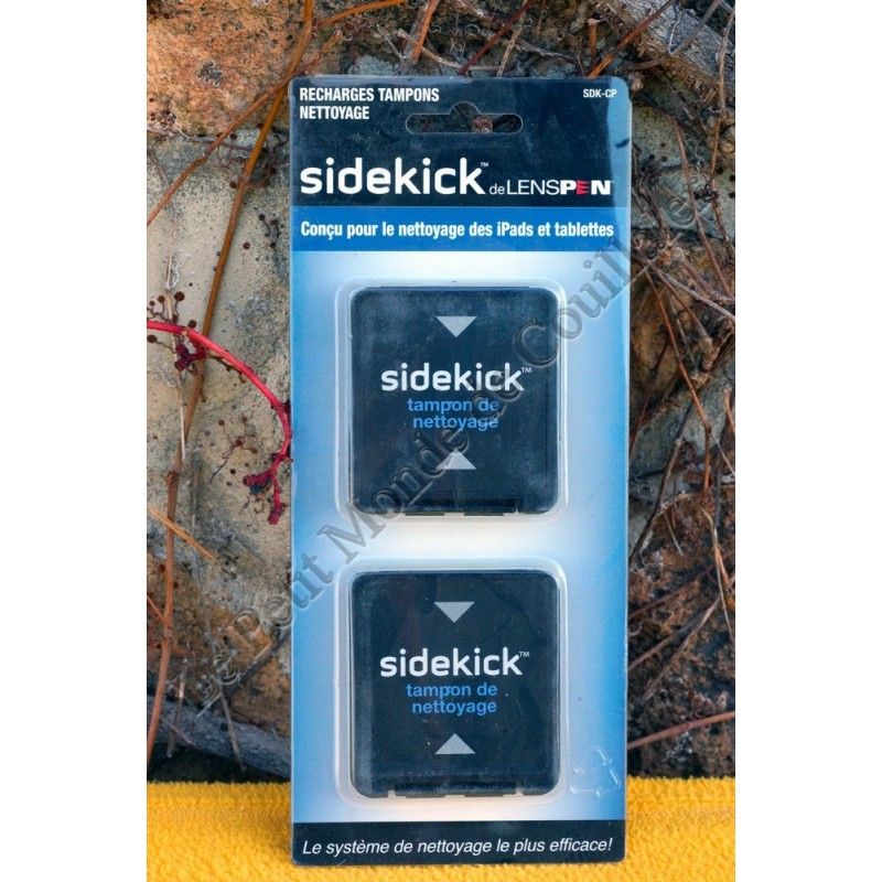 Pack of two Replacement cleaning pads Lenspen SDK-CP for the Cleaning Tool SideKick SDK-1 - Tablet LCD screen, iPad - Lenspen... Pack of two Replacement cleaning pads Lenspen SDK-CP for the Cleaning Tool SideKick SDK-1 - Tablet LCD screen, iPad - Lenspen...