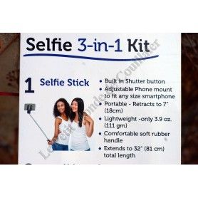 Kit SELFIE STICK 3-in-1 Lenspen L-SELF - POLE + SMARKLEAR + CELLKLEAR - Lenspen L-SELF