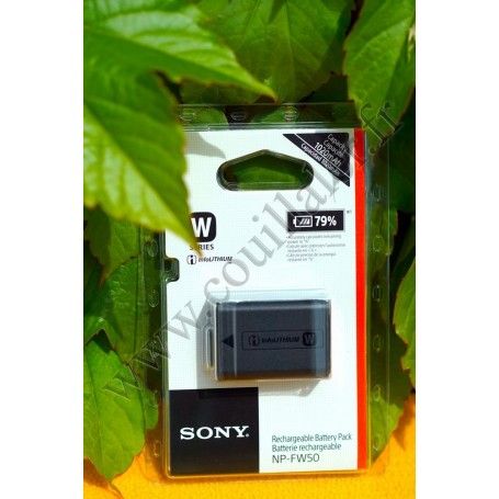 Battery Sony NP-FW50 - W-Serie - InfoLithium ActiForce - Sony Alpha DSLR NEX ILCE - Sony NP-FW50