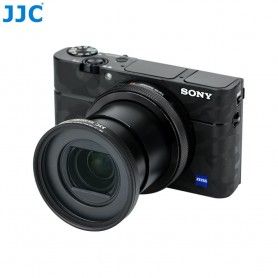 Filter adapter JJC RN-RX100V for Sony DSC-RX100 models I to V - 52mm - Lens cap kit - JJC RN-RX100V
