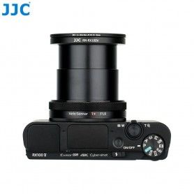 Filter adapter JJC RN-RX100V for Sony DSC-RX100 models I to V - 52mm - Lens cap kit - JJC RN-RX100V