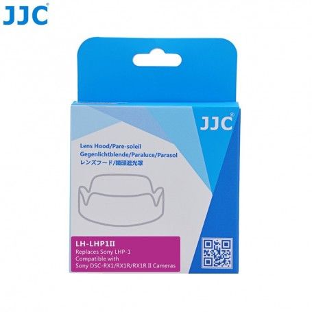 Lens Hood JJC LH-LHP1II - Compatible Filter et Lens cap 49mm - Sony LHP-1 - JJC LH-LHP1II