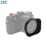 Lens Hood JJC LH-LHP1II - Compatible Filter et Lens cap 49mm - Sony LHP-1 - JJC LH-LHP1II