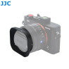 Pare-soleil JJC LH-LHP1II - Compatible Filtre et capuchon objectif 49mm - Sony LHP-1 - JJC LH-LHP1II