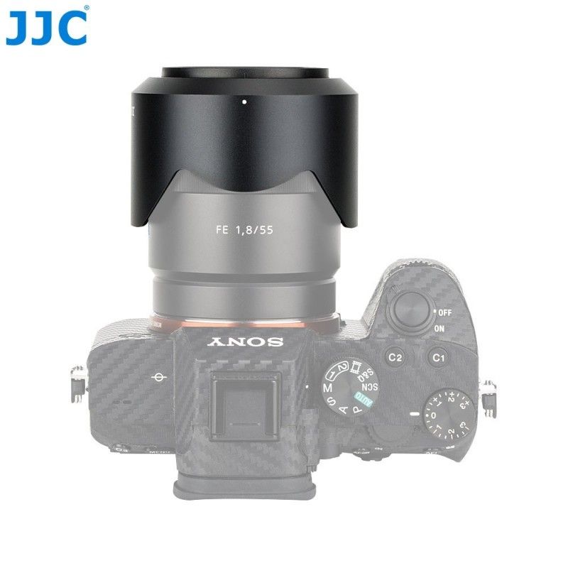 Replaces the Sony ALC-SH131 for lenses SEL-55F18Z and SEL-24F18Z Lens hood JJC LH-SH131 