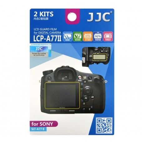 Film de protection JJC LCP-A77II pour écran LCD Sony Alpha A77II - ILCA-77M2 - JJC LCP-A77II