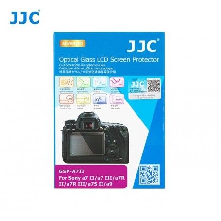 Verre de protection JJC GSP-A7II - écran LCD Sony Alpha A7 et A9 : ILCE 9 ILCE-7SM2 ILCE-7M2 ILCE-7M3 ILCE-7RM2 ILCE-7RM3 - J...
