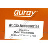 Metal windshield Auray WLM-EC77-2 for microphone ECM-77BMP - Auray WLM-EC77-2