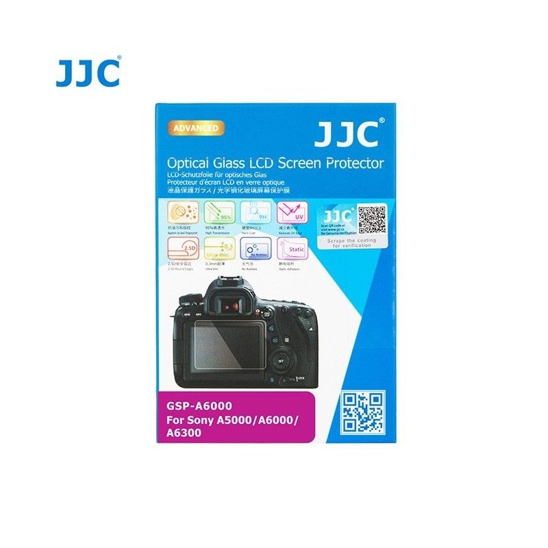 Ultra-thin glass LCD Screen JJC GSP-A6000 for Sony Alpha A6600 A6400 A6300 A6100 A6000 A5000 - ILCE-6600 ILCE-6400 ILCE-6300 ... Ultra-thin glass LCD Screen JJC GSP-A6000 for Sony Alpha A6600 A6400 A6300 A6100 A6000 A5000 - ILCE-6600 ILCE-6400 ILCE-6300 ...