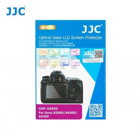 Verre de protection JJC GSP-A6000 - écran LCD Sony Alpha A6600 A6400 A6300 A6100 A6000 A5000 - ILCE-6600 ILCE-6400 ILCE-6300 ...