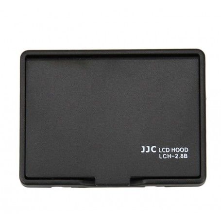 Pare-soleil rigide JJC LCH-2.8B avec vitre de protection pour écran LCD appareil-photo 2.7 et 2.8 pouces - JJC LCH-2.8B