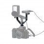 Support V-Bracket triple JJC VB-125 - Flash, Microphone, kit sans-fil - JJC VB-125