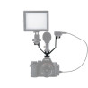 Triple Support V-Bracket JJC VB-125 - Camera Flash, Camcorder Microphone, Wireless kit - JJC VB-125