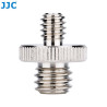 Vis JJC GM1438 - 1/4" vers 3/8"-20 - Adaptateur Mâle-Mâle Support Photo caméscope - JJC GM1438