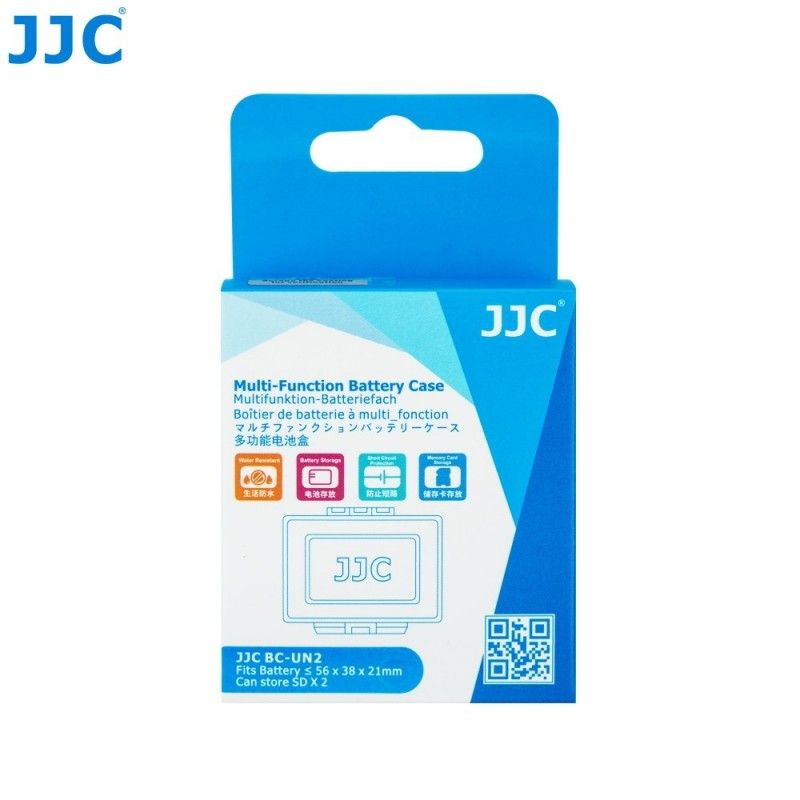 Multi-Function Battery Case JJC BC-UN2 - Fits different battery models and store 2 SD cards - JJC BC-UN2 Multi-Function Battery Case JJC BC-UN2 - Fits different battery models and store 2 SD cards - JJC BC-UN2