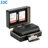 Multi-Function Battery Case JJC BC-UN2 - Fits different battery models and store 2 SD cards - JJC BC-UN2