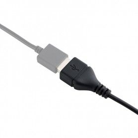 Extension USB JJC CABLE-USBE40 - 40cm - USB Battery charger - Cable pure copper - JJC CABLE-USBE40
