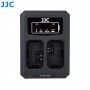Dual USB battery charger JJC DCH-NPFW50 for Sony NP-FW50 Alpha DSLR NEX camera - JJC DCH-NPFW50