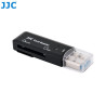 Memory card reader JJC CR-SDMSD1 - USB 3.0 - SD and MicroSD SDHC/SDXC - JJC CR-SDMSD1