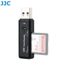 Lecteur de carte-mémoire JJC CR-SDMSD1 - USB 3.0 - SD et MicroSD SDHC/SDXC - JJC CR-SDMSD1