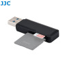 Memory card reader JJC CR-SDMSD1 - USB 3.0 - SD and MicroSD SDHC/SDXC - JJC CR-SDMSD1