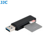 Lecteur de carte-mémoire JJC CR-SDMSD1 - USB 3.0 - SD et MicroSD SDHC/SDXC - JJC CR-SDMSD1