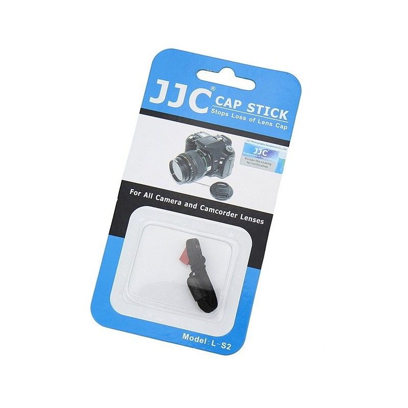 Lens cap keeper JJC L-S2 for camera or camcorder lens front cap - JJC L-S2 Lens cap keeper JJC L-S2 for camera or camcorder lens front cap - JJC L-S2